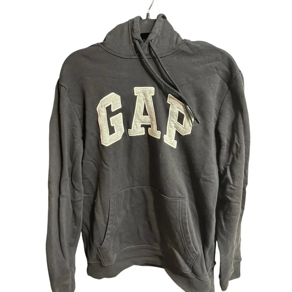 GAP HOODIE - black. Size SMALL UNISEX